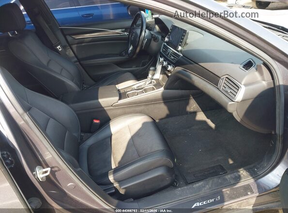 1HGCV1F36LA158249 2020 HONDA ACCORD Gray Widok wnętrza z przodu