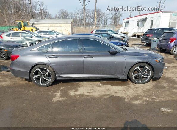 1HGCV1F36LA158249 2020 HONDA ACCORD Gray Widok zestawu wskaźników