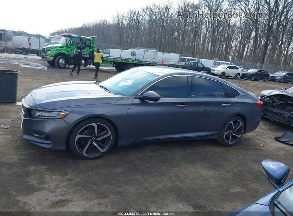 1HGCV1F36LA158249 2020 HONDA ACCORD Gray Widok wnętrza z tyłu
