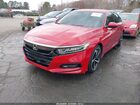 2019 Honda Accord Sport Красный vin: 1HGCV1F37KA021027