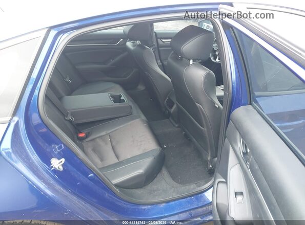 1HGCV1F37LA073405 2020 HONDA ACCORD Blue Widok naklejki z numerem VIN