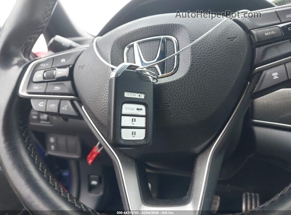 1HGCV1F37LA073405 2020 HONDA ACCORD Blue Widok deski rozdzielczej