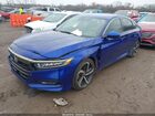 2020 Honda Accord Sport Blue vin: 1HGCV1F37LA073405