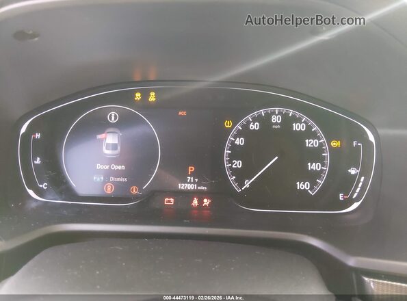 1HGCV1F38KA085271 2019 HONDA ACCORD Черный Вид задних сидений