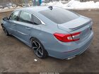 2022 Honda Accord Sport Синий vin: 1HGCV1F38NA122209
