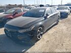 2020 Honda Accord Sport Черный vin: 1HGCV1F39LA144779
