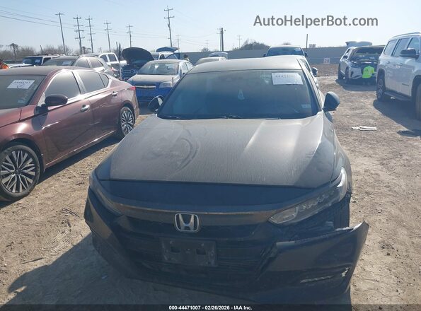 1HGCV1F39LA144779 2020 HONDA ACCORD Черный Вид щитка приборов