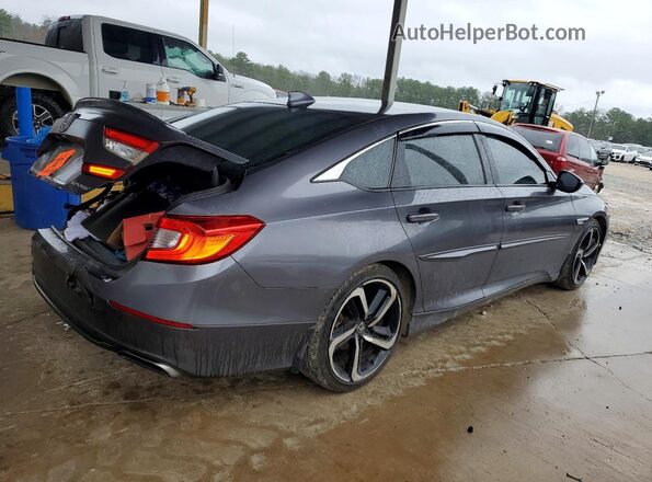 1HGCV1F3XKA042129 2019 HONDA ACCORD Charcoal Tył prawy