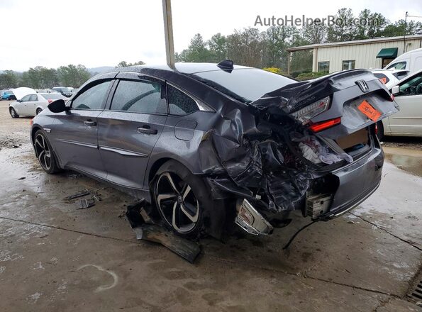 1HGCV1F3XKA042129 2019 HONDA ACCORD Charcoal Tył lewy