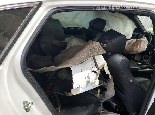 1HGCV1F3XKA151609 2019 HONDA ACCORD Белый Вид задних сидений