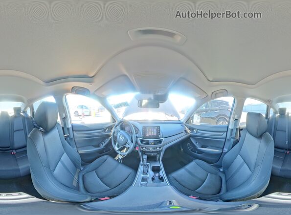 1HGCV1F40KA175040 2019 HONDA ACCORD Черный Панорамный вид салона 360°
