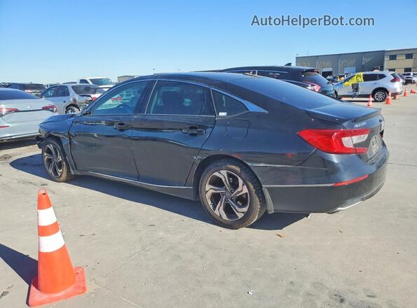 1HGCV1F40KA175040 2019 HONDA ACCORD Черный Задняя левая четверть