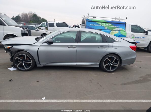 1HGCV1F41MA121135 2021 HONDA ACCORD Серый Панорамный вид салона 360°