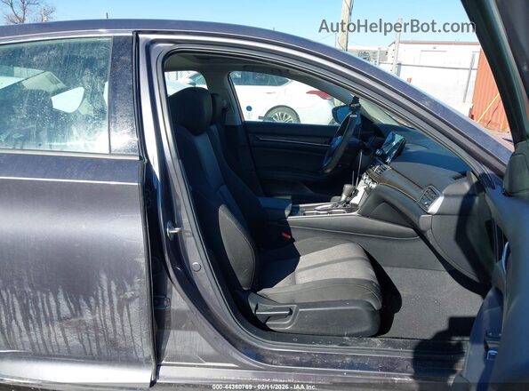 1HGCV1F44LA082684 2020 HONDA ACCORD Gray Widok wnętrza z przodu