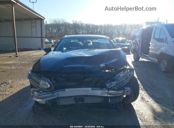 1HGCV1F45JA037833 2018 HONDA ACCORD Черный Вид задней части салона