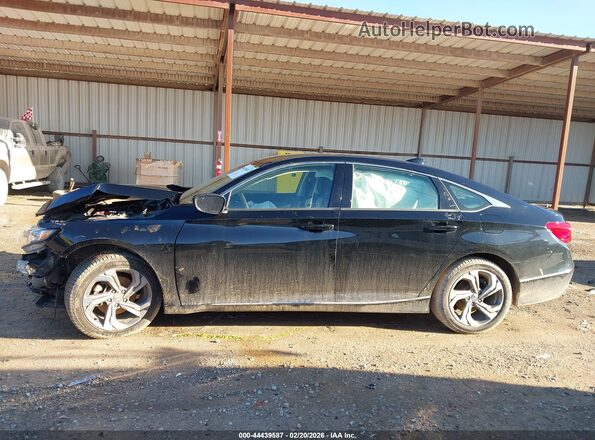 1HGCV1F45JA037833 2018 HONDA ACCORD Черный 