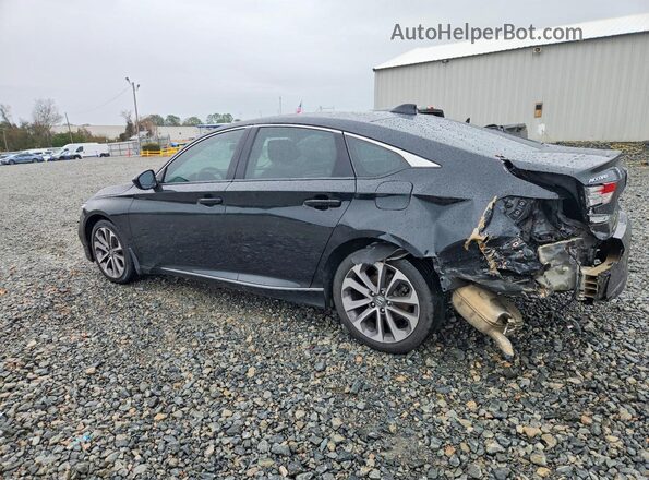 1HGCV1F45KA021794 2019 HONDA ACCORD Black Հետևի ձախ