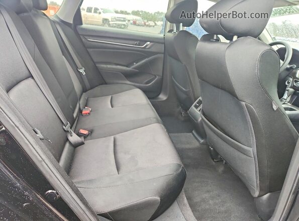 1HGCV1F45KA021794 2019 HONDA ACCORD Black Հետևի նստատեղերի տեսք