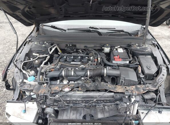 1HGCV1F46KA028687 2019 HONDA ACCORD Черный Вид сзади