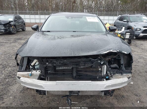 1HGCV1F46KA028687 2019 HONDA ACCORD Черный Вид задней части салона