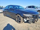 2022 Honda Accord Sport Se Черный vin: 1HGCV1F47NA082438