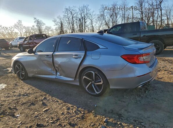 1HGCV1F48NA035922 2022 HONDA ACCORD Серебряный Задняя левая четверть