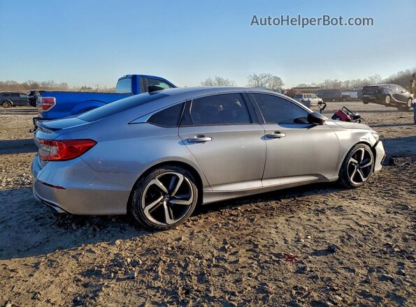1HGCV1F48NA035922 2022 HONDA ACCORD Серебряный Задняя правая четверть