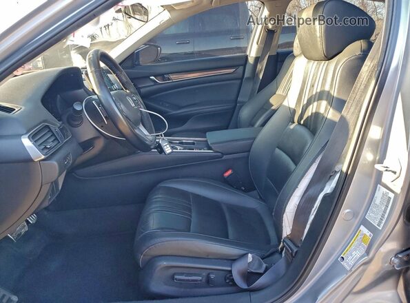 1HGCV1F48NA035922 2022 HONDA ACCORD Серебряный Вид салона спереди