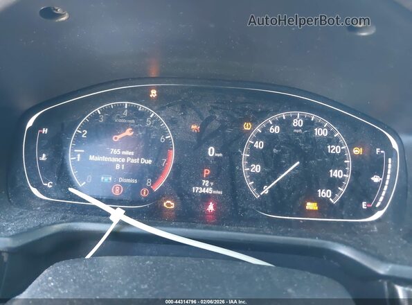 1HGCV1F48NA077653 2022 HONDA ACCORD Черный Вид задних сидений