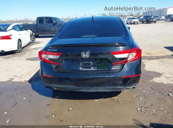 1HGCV1F48NA077653 2022 HONDA ACCORD Черный 
