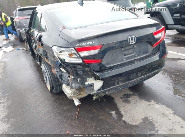 1HGCV1F55JA098124 2018 HONDA ACCORD Черный 