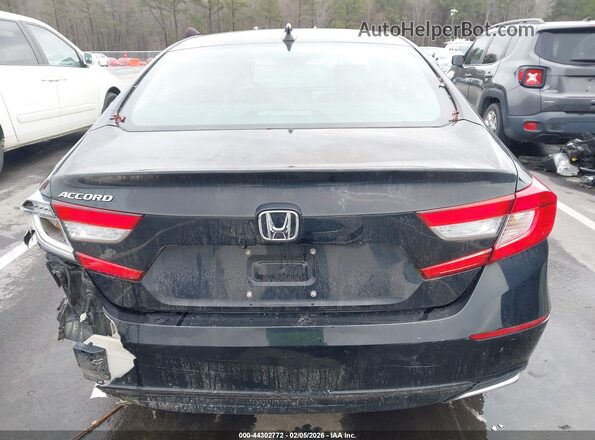 1HGCV1F55JA098124 2018 HONDA ACCORD Черный 