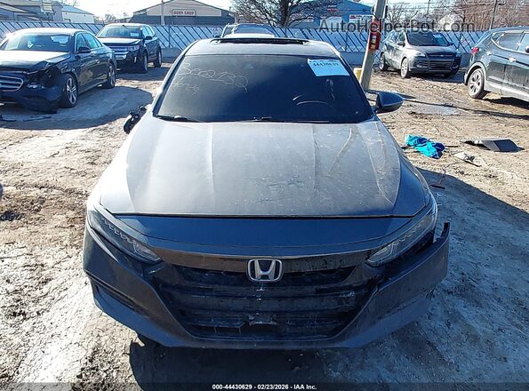 1HGCV2F33KA005400 2019 HONDA ACCORD Gray Вид панелі приладів
