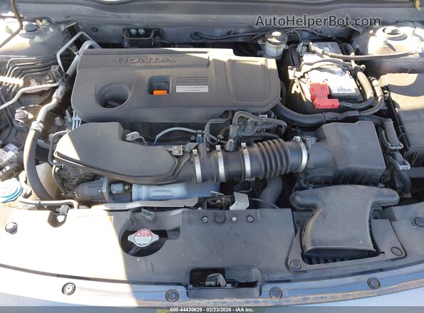 1HGCV2F33KA005400 2019 HONDA ACCORD Gray Вид ззаду