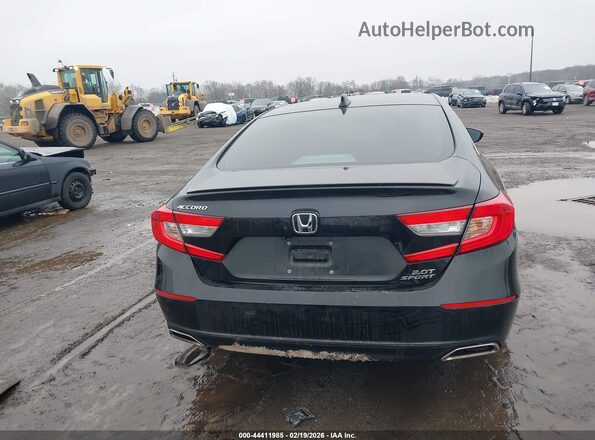 1HGCV2F36KA020506 2019 HONDA ACCORD Черный 