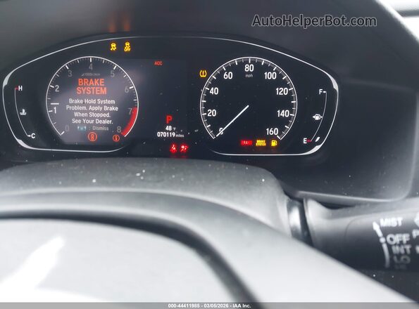 1HGCV2F36KA020506 2019 HONDA ACCORD Черный Вид задних сидений