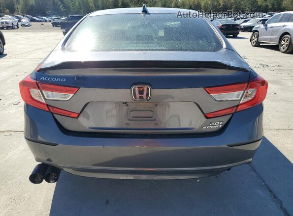 1HGCV2F3XKA008844 2019 HONDA ACCORD Серый Вид сзади
