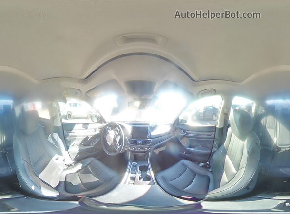 1HGCV2F53JA008278 2018 HONDA ACCORD Черный Панорамный вид салона 360°