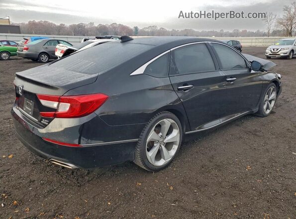 1HGCV2F93KA012237 2019 HONDA ACCORD Black Tył prawy