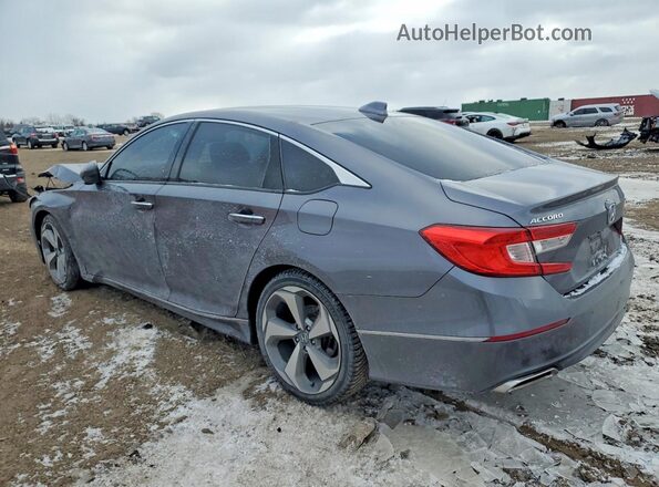 1HGCV2F99JA051204 2018 HONDA ACCORD Угольный Задняя левая четверть