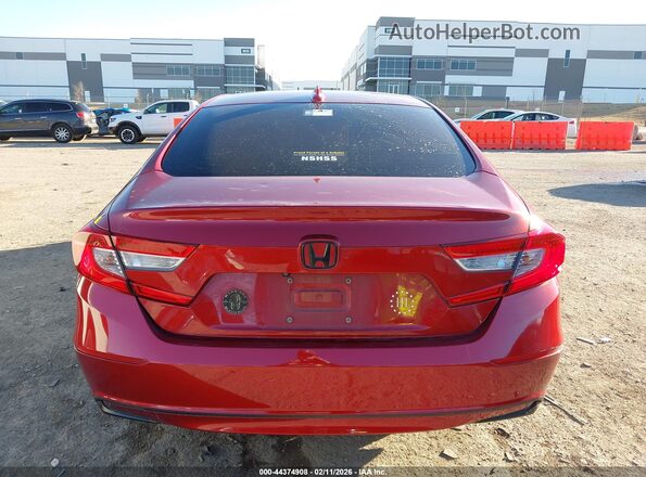 1HGCV3F10KA005925 2019 HONDA ACCORD HYBRID Red 