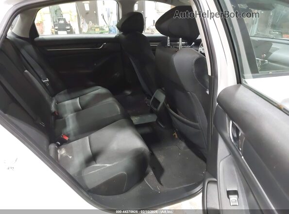 1HGCV3F12MA003418 2021 HONDA ACCORD HYBRID White Widok naklejki z numerem VIN
