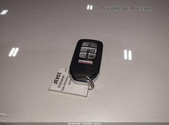 1HGCV3F12MA003418 2021 HONDA ACCORD HYBRID White Widok deski rozdzielczej