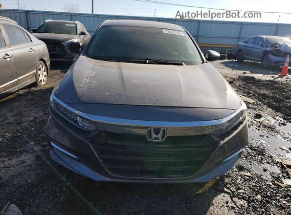1HGCV3F14KA011629 2019 HONDA ACCORD Gray წინა ხედი