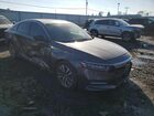 2019 Honda Accord Hybrid Gray vin: 1HGCV3F14KA011629