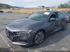 2021 Honda Accord Hybrid   Gray vin: 1HGCV3F1XMA018300