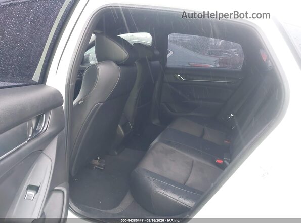 1HGCV3F20NA018378 2022 HONDA ACCORD HYBRID Белый Вид наклейки с VIN-кодом