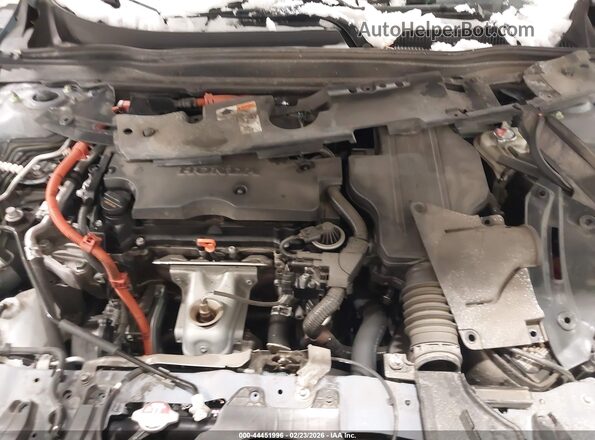 1HGCV3F21NA017563 2022 HONDA ACCORD HYBRID Синий Вид сзади
