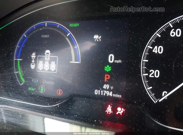 1HGCV3F26NA046735 2022 HONDA ACCORD HYBRID Белый 