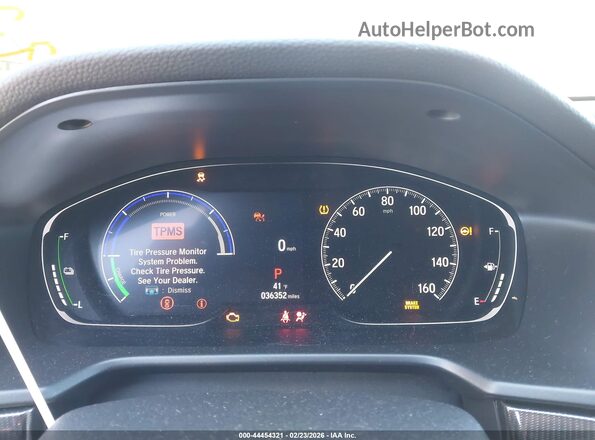1HGCV3F27NA044248 2022 HONDA ACCORD HYBRID Серебряный Вид задних сидений